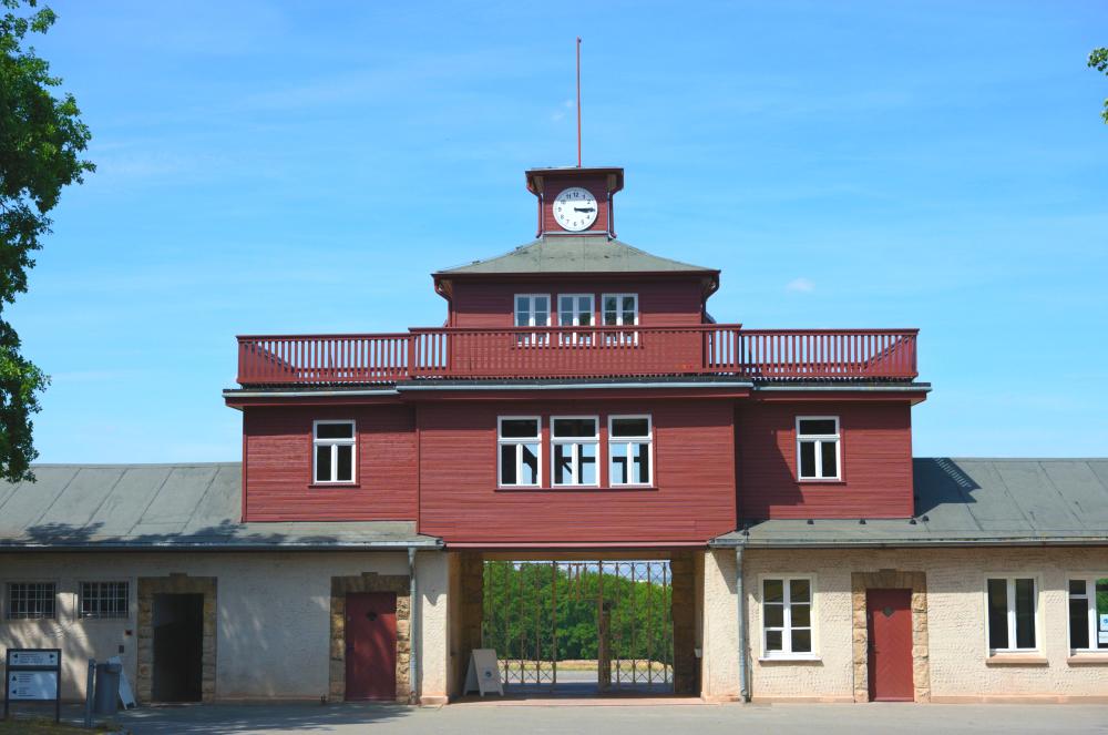 Torgebäude des KZ Buchenwald © Gedenkstätte Buchenwald, Lukas Severin Damm