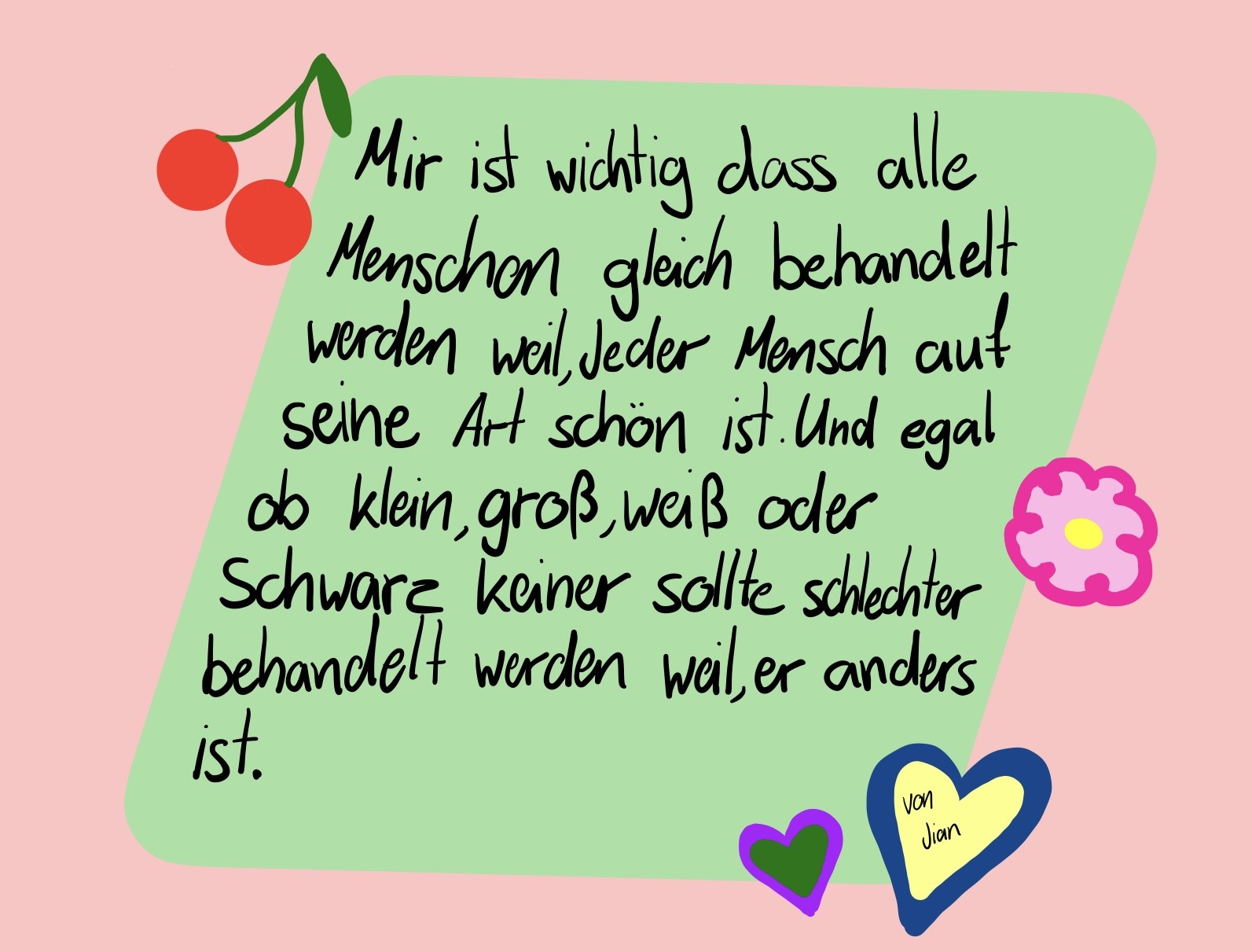 Aussagen zum Grundgesetz Jian