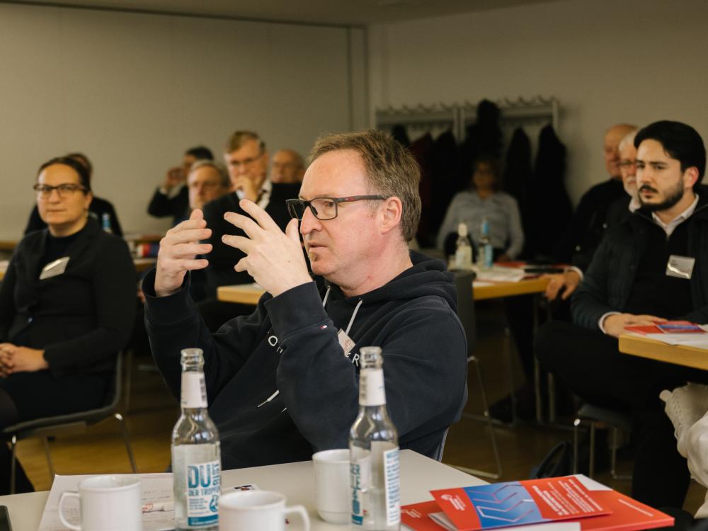 Angeregte Diskussionen im Plenum und in den Fokusgruppen