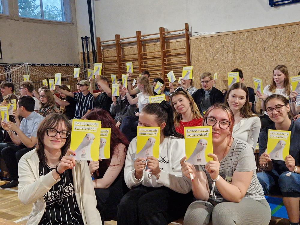Die Initiative socioMovens wird 2026 mit dem Internationalen Preis des Westfälischen Friedens ausgezeichnet - auch ein Thema für die Teilnehmenden. (Foto: Claudia Schwarz)