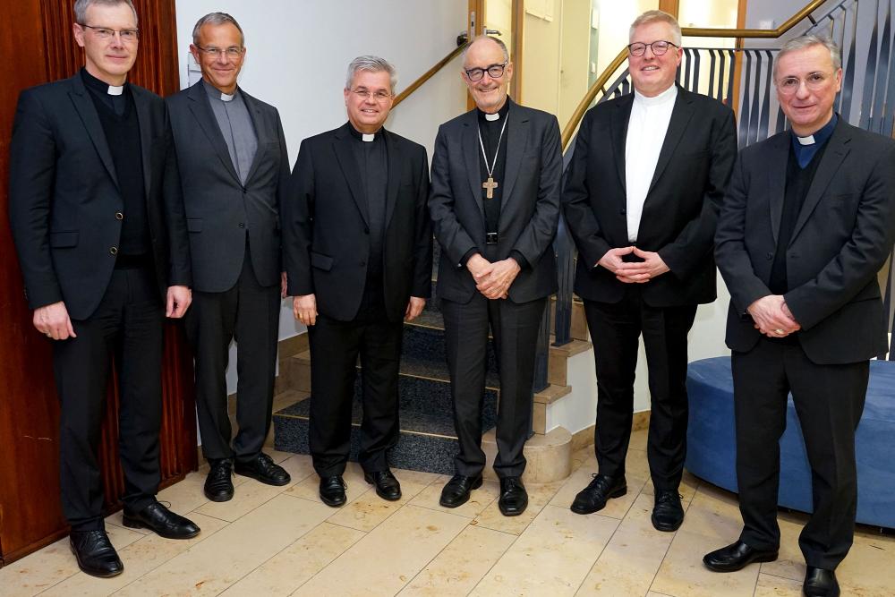 Treffen u.a. mit Dr. Bentz und Kardinal Czerny